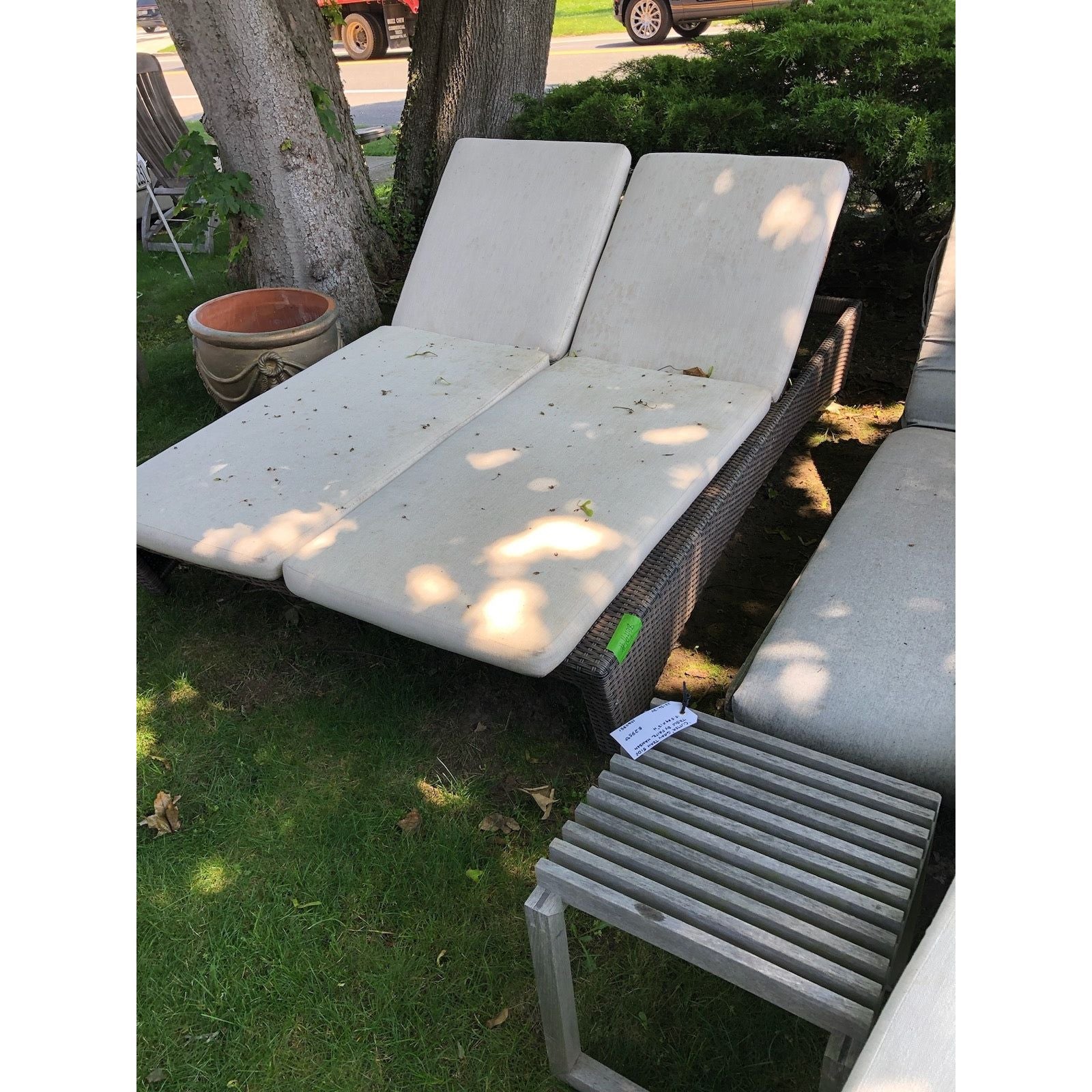 Rattan Double Lounger