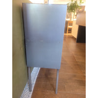 Black Metal Open Sideboard