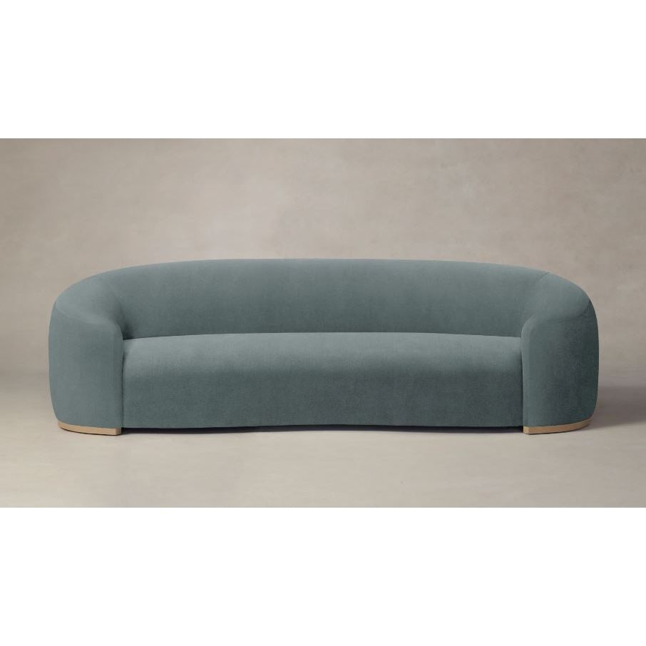 Chelsea 100" Sofa in Seafoam Performance Velvet