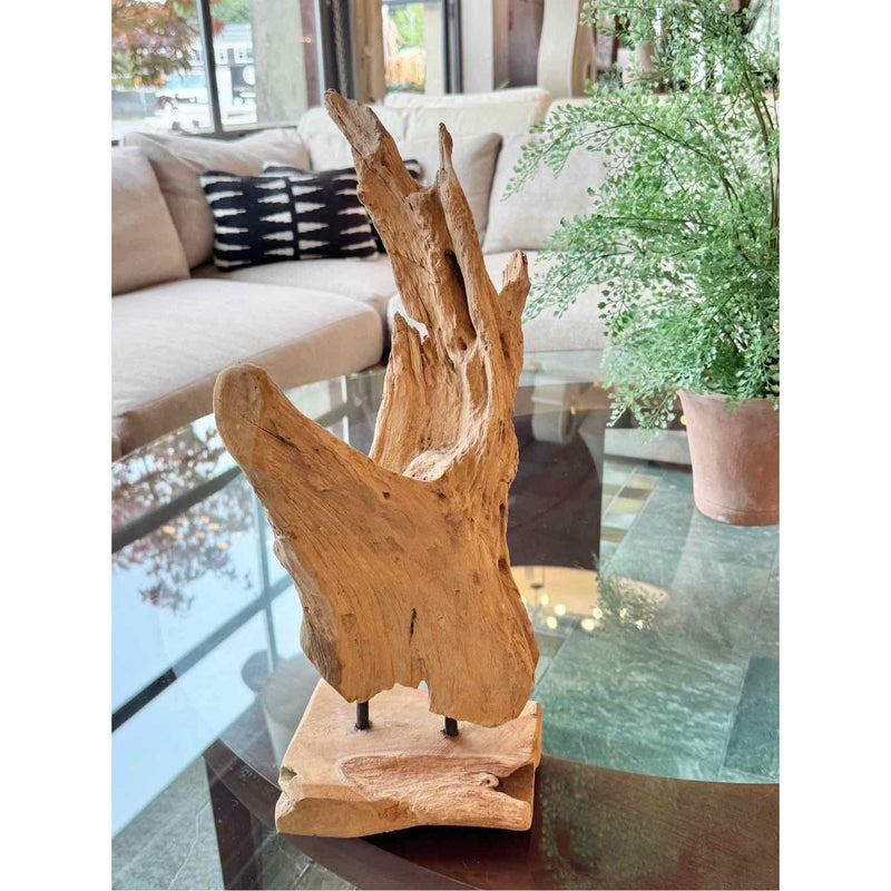Abstract Driftwood Sculpture