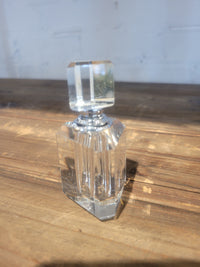 Oleg Cassini Crystal Pillar Shaped Perfume Bottle
