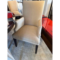 SET of 10 Tan Mohair High Back Dining Chairs by MG&BW - colletteconsignment.com