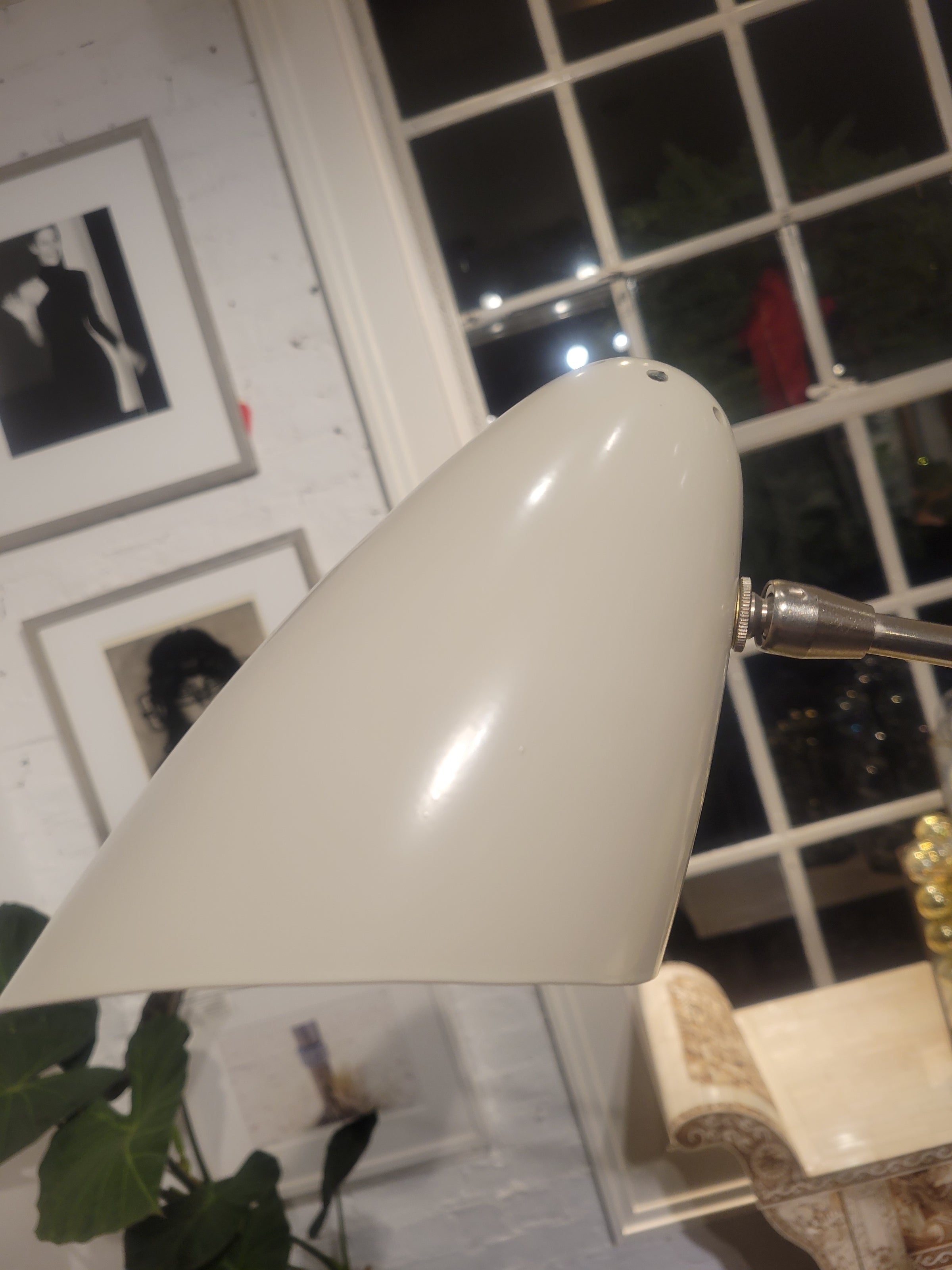 Radius 2-Light Articulated Floor Lamp w/ Dimmer by Fendi Casa