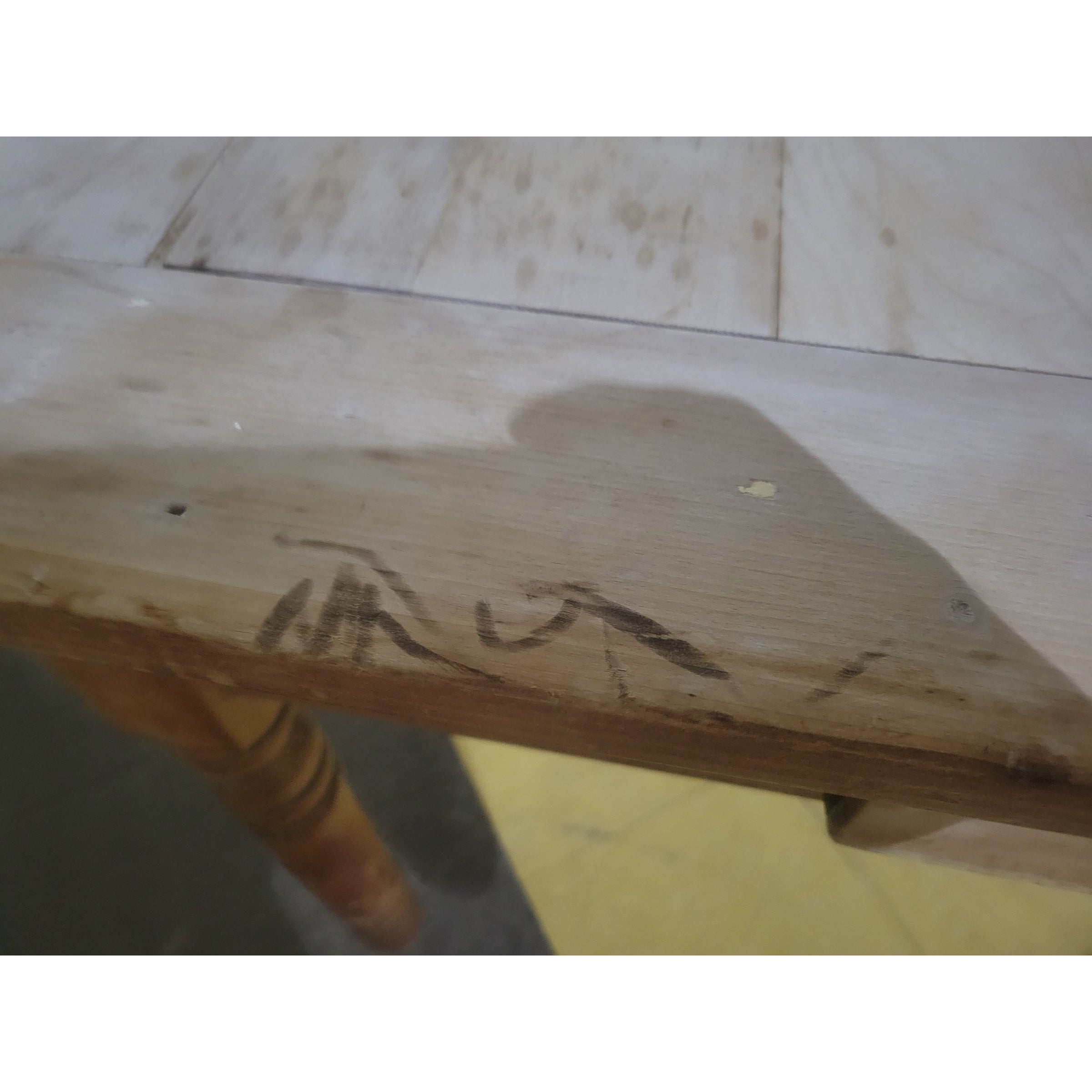 1-Drawer Pine Farmhouse Desk (AS IS)