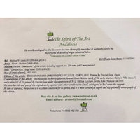 'The Dance' B&W Offset Lithograph by Henri Matisse in Gray Frame