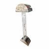 Chrome & Lucite Demilune Floor Lamp by George Kovacs - AS IS