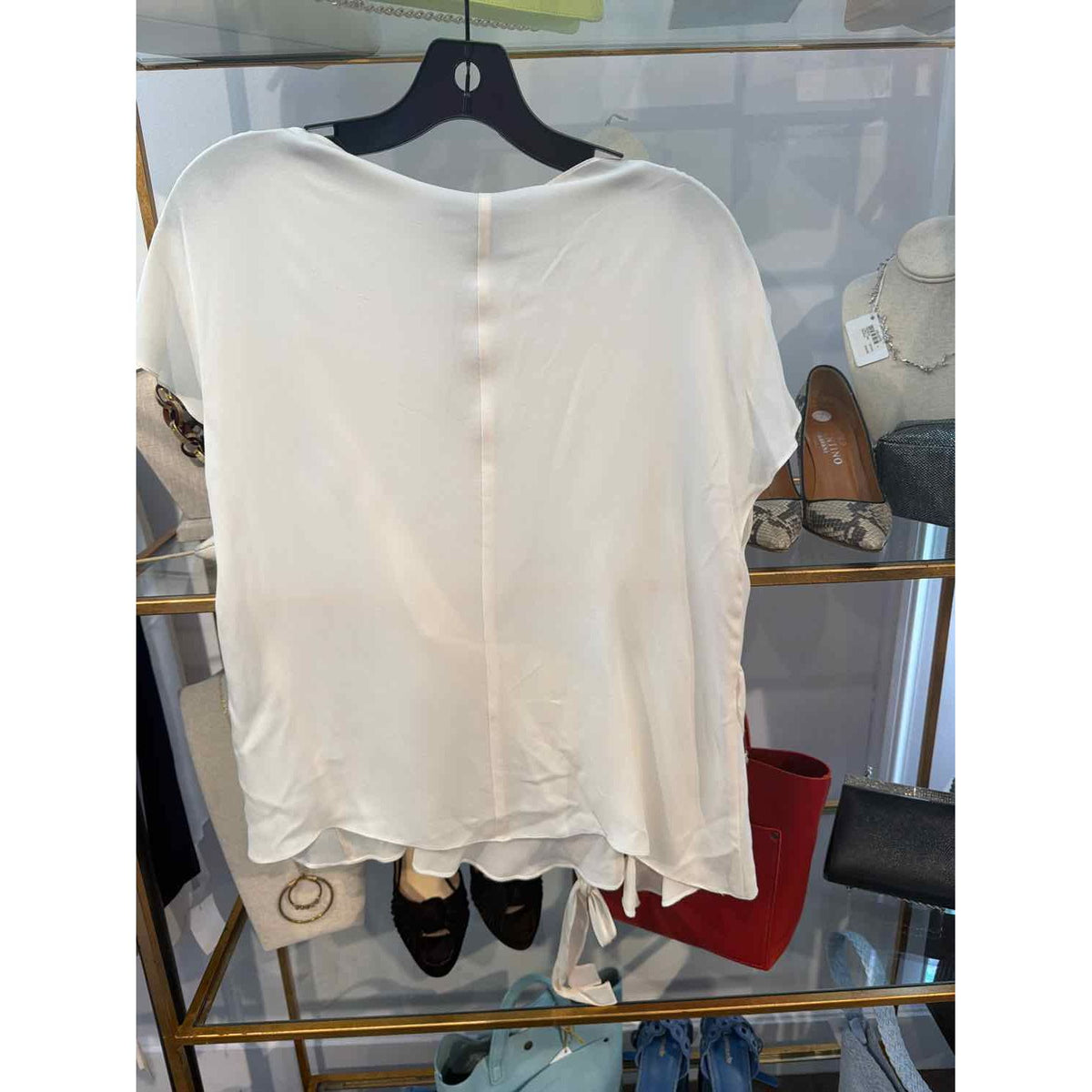 Morgane Le Fay Size M Cream Blouse