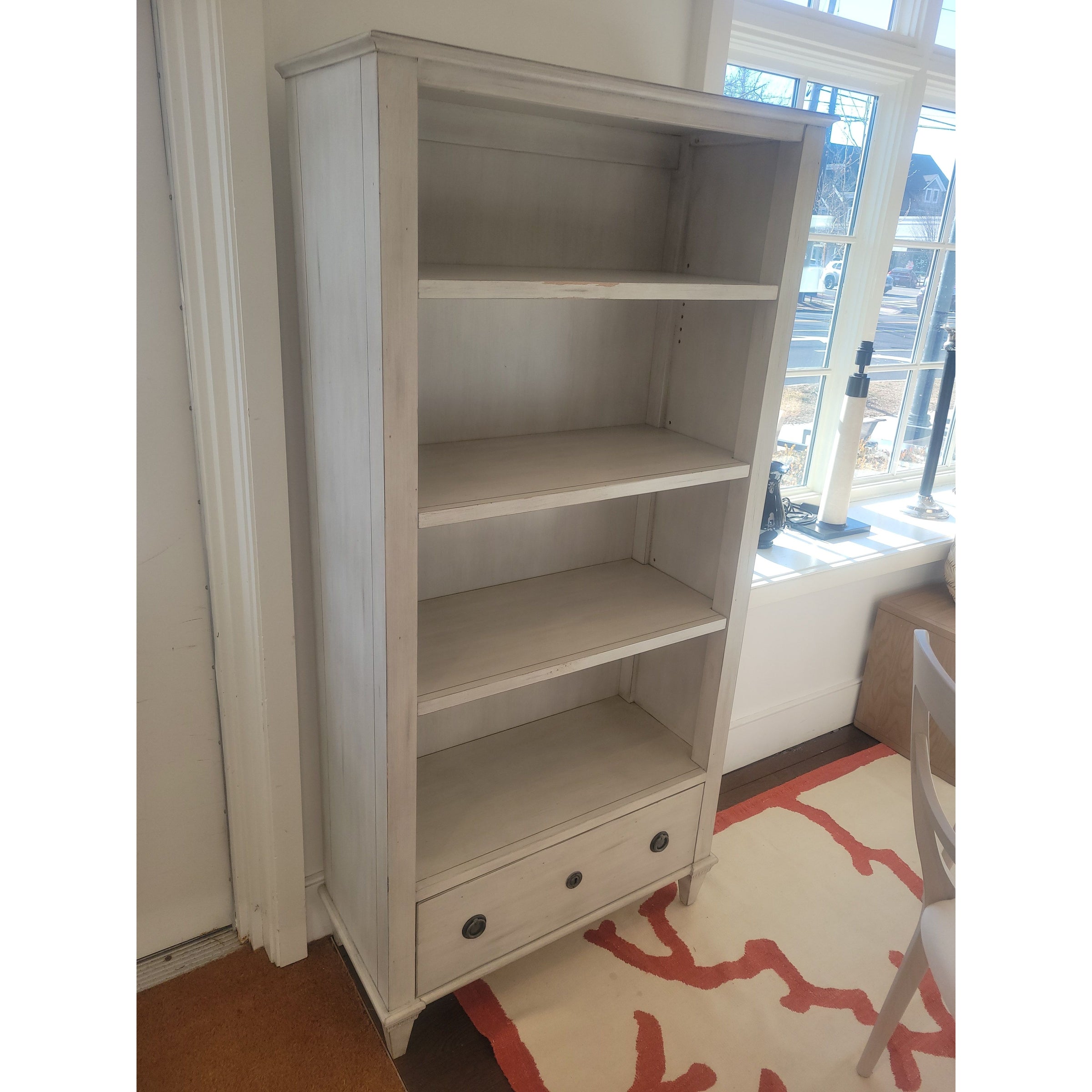Haylan Gray Wood Bookcase by RH (AS IS)