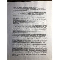 Watercolor Nude Study by Ross Curtis in Gray Frame