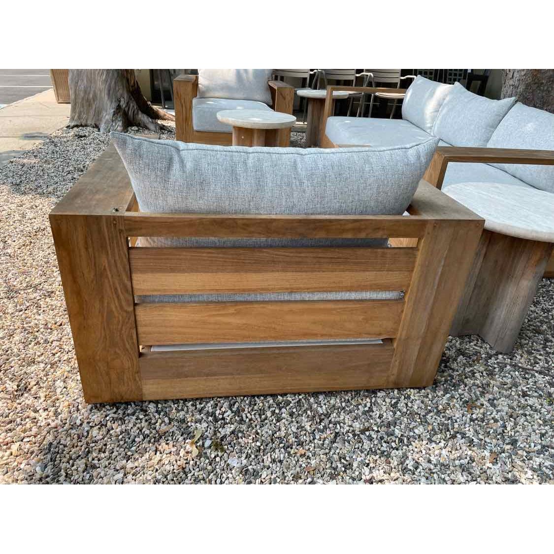 PAIR of Hayman Teak Lounge Chairs by Harbour