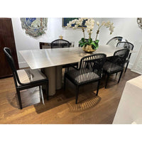 The Reade Dining Table in Greywash 108"Lx40"Wx30'H