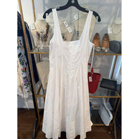 Staud Size 10 White Dress