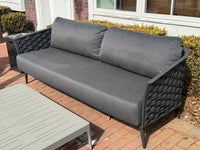 Cascade 3-Seater Sofa in Anthracite Gray