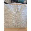 PAIR of Custom Gray & Silver IKAT Square Pillows