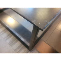 Modernist Rectangular Sheet Metal Mercer Coffee Table by RH (AS IS)