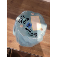 Pale Blue Lotus Shaped Ceramic Vase