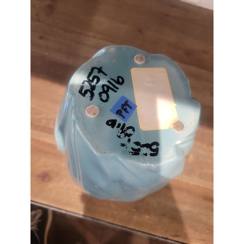 Pale Blue Lotus Shaped Ceramic Vase