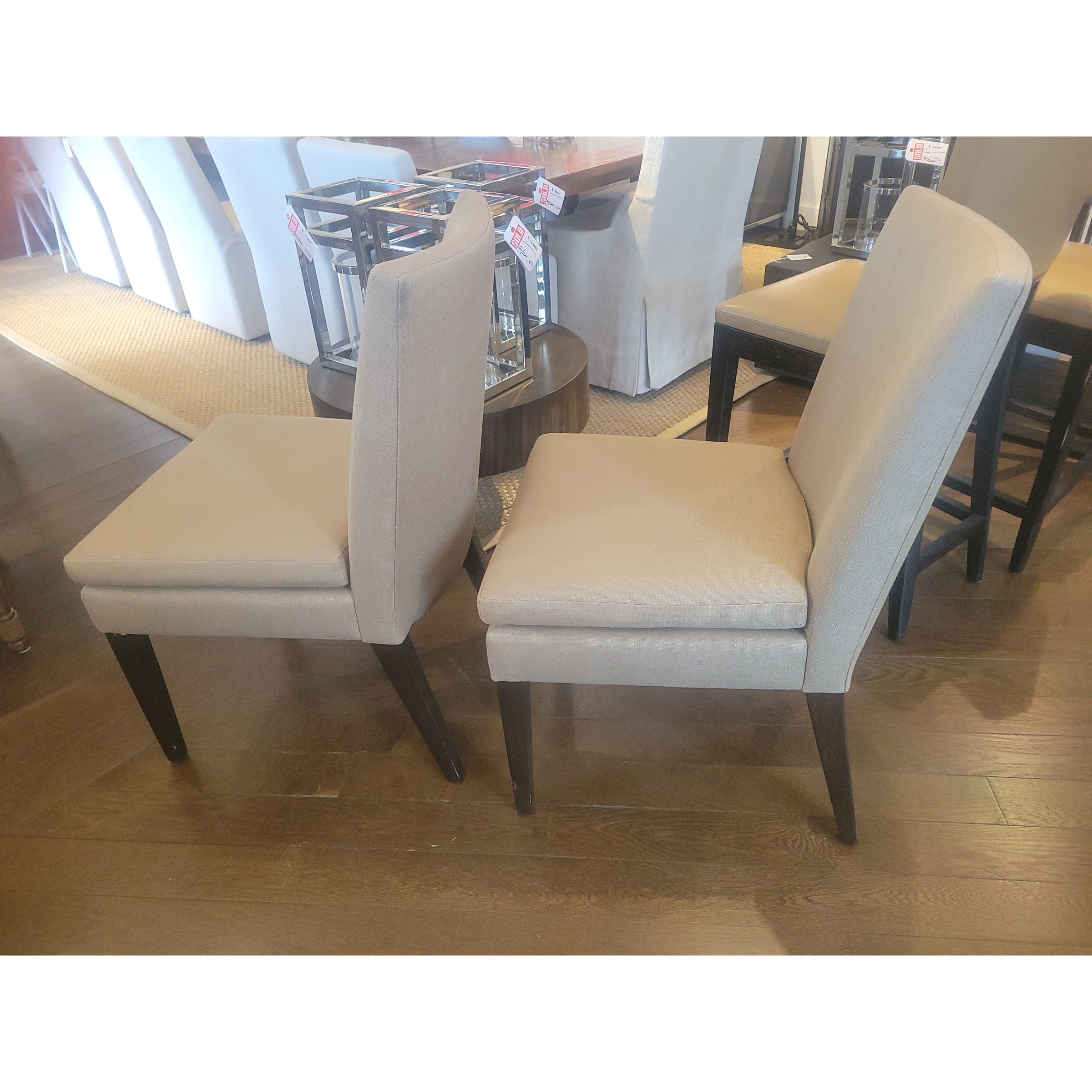 SET of 4 'No. 696' Dining Side Chairs by A. Rudin