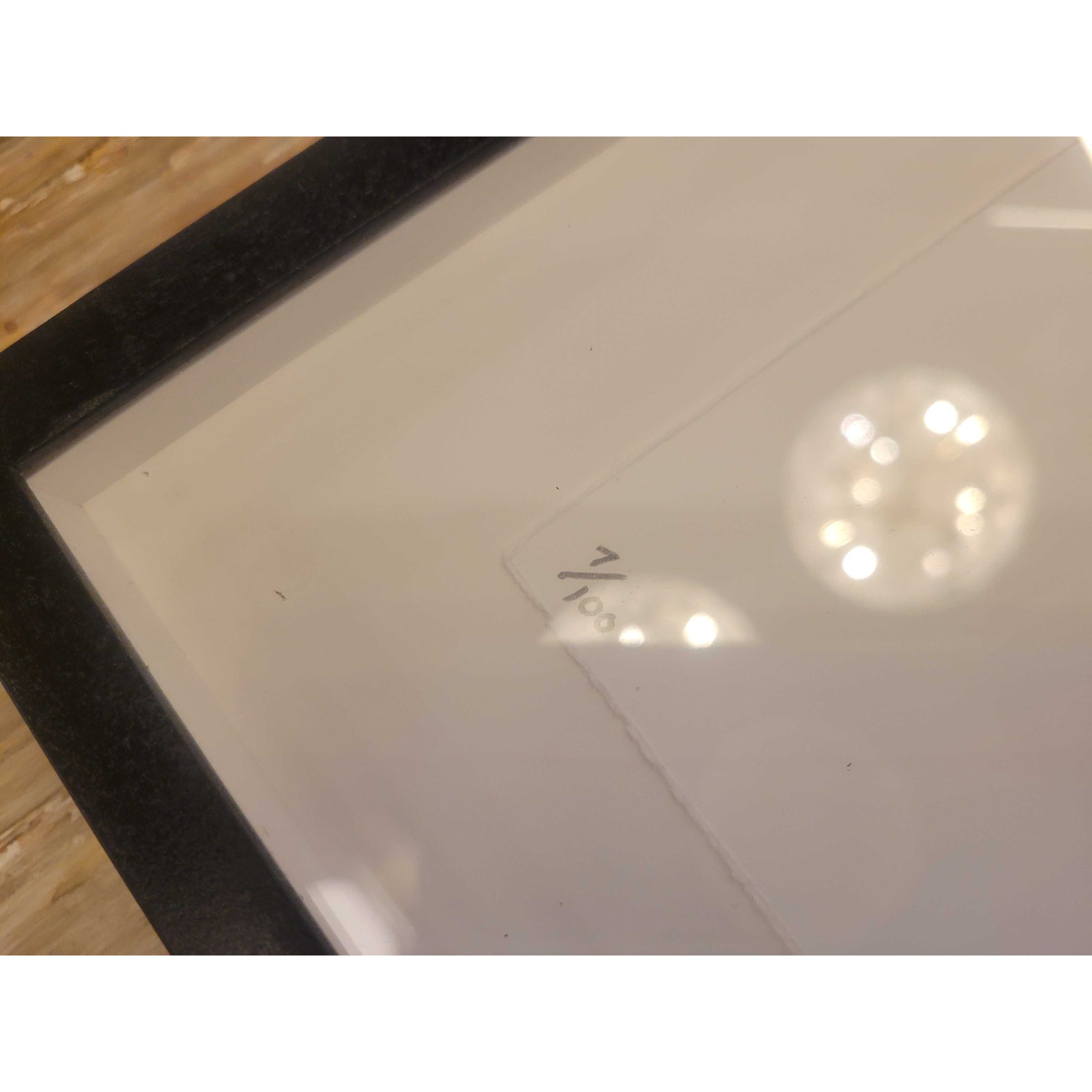 "Empty Prophets" Art by Chad Fonfara in Black Frame