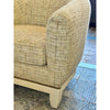 PAIR of Olive Green & Gold Lumbar Pillows