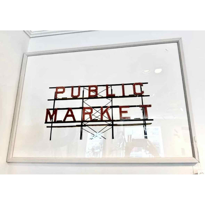 Market Place Art Print 37.5"W x 25.5"H