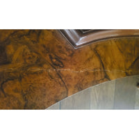 Custom Made Italian Wood Dining Table w/ Inlay