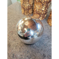 Small Mercury Glass Globe Light