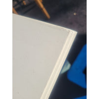 Square Blonde Wood Folding Card Table