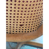 PAIR of Ash Caned Rolling Chairs by Ward Bennett for Brickel