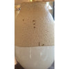 PAIR of Ceramic Table Lamps on Lucite Bases by Made Goods w/ Burlap Shades