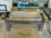 Chrome & Leather "H" Bench by J. Robert Scott