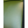 SET of 3 Green Vinyl Side Chairs - AS IS