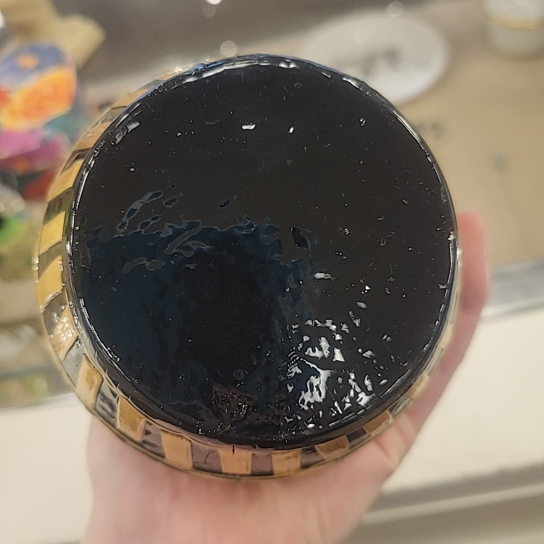 Moroccan Glazed Ceramic Vase