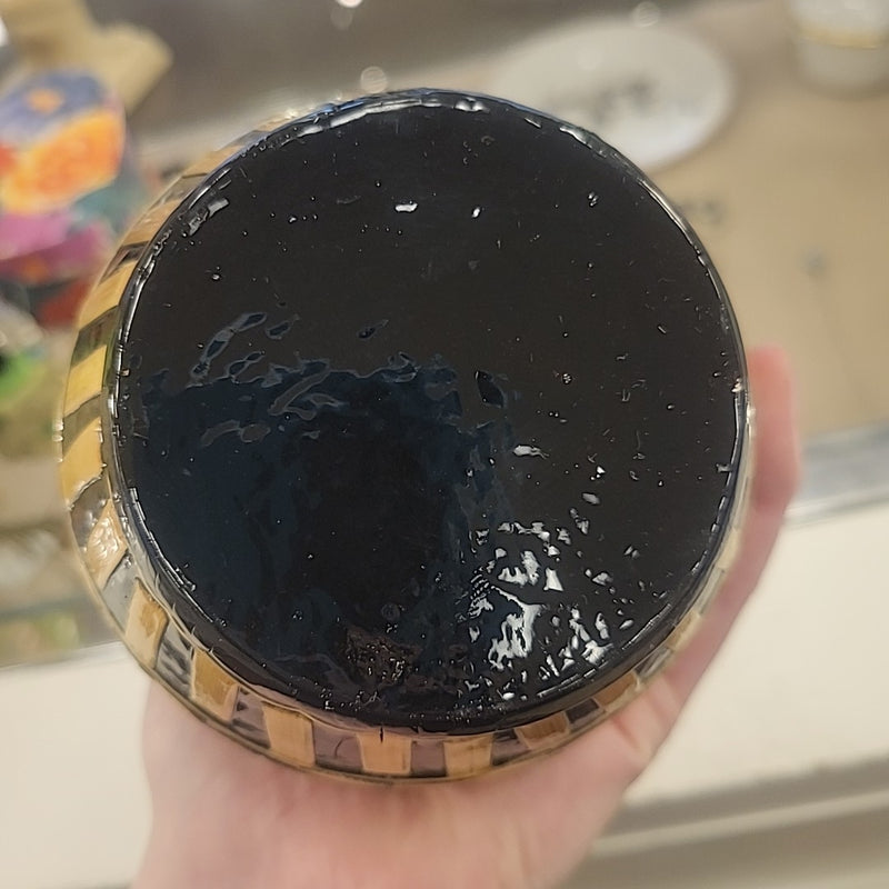 Moroccan Glazed Ceramic Vase