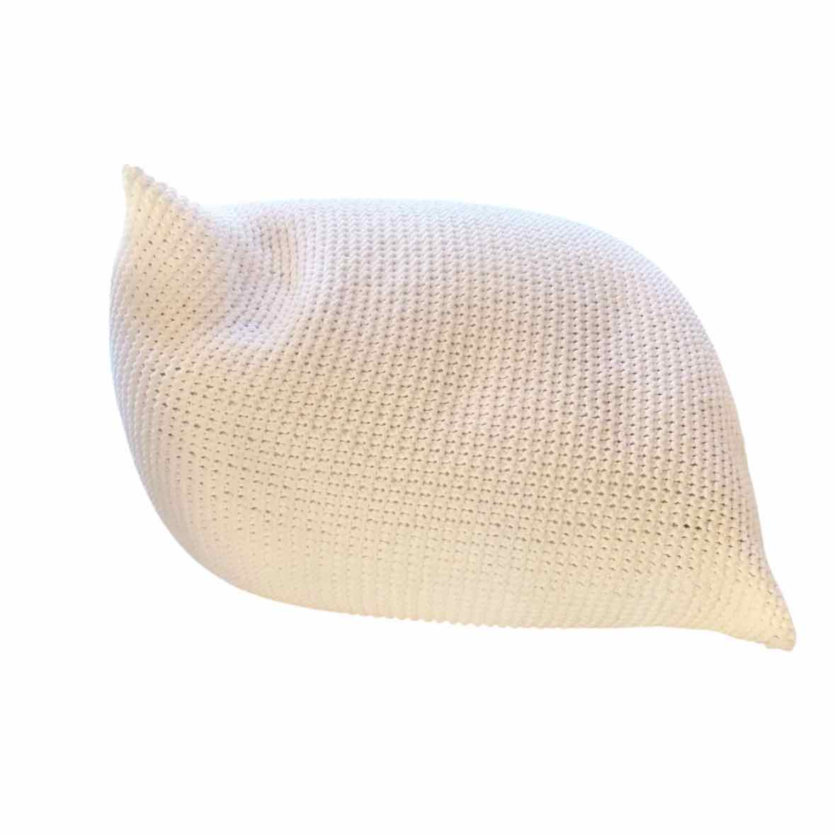 Chunky Knitted Beanbag by Zuri House