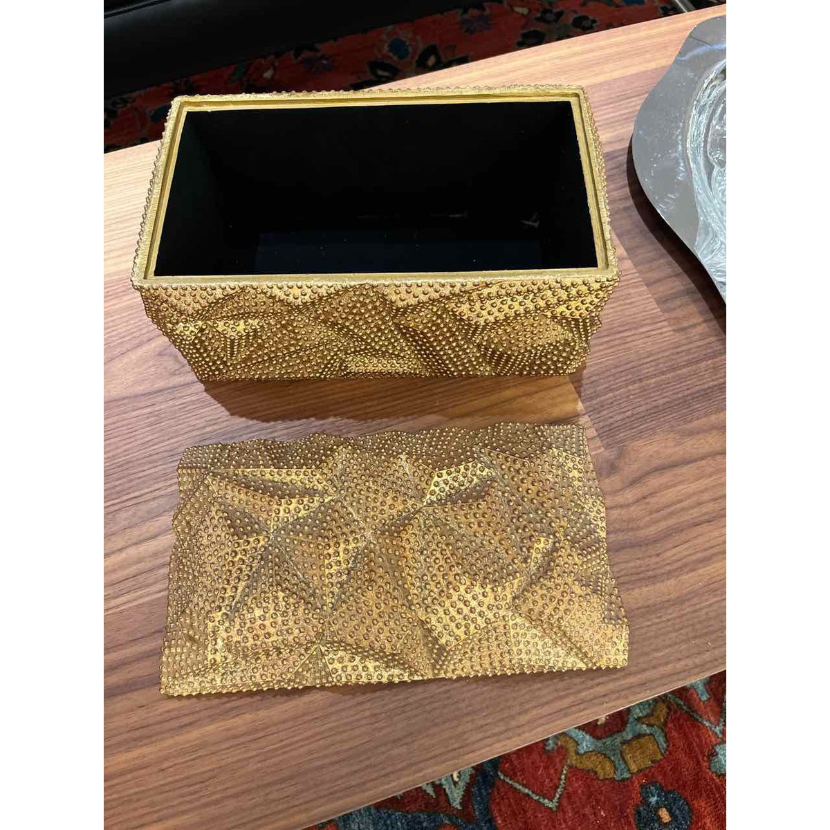 Arteriors Decorative Gold Box