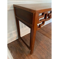 Asian Wood Console Table