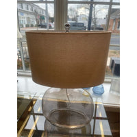 PAIR of Bubble Glass Table Lamps