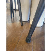 SET of 4 'Bacco' Leather Chairs by Omar De Biaggio for Job's Italy