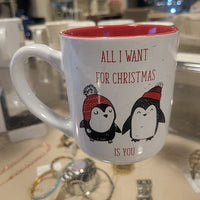 Ceramic "All I Want Christmas Is You" Mug