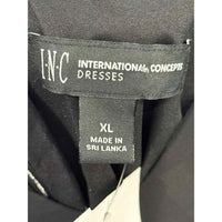 INC Size XL Black Dress - colletteconsignment.com