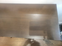 6-Drawer Walnut Dresser w/ Brassed Metal Pulls