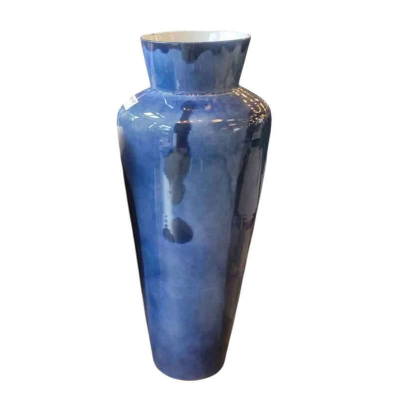 Large Blue Porcelain Vase by Jared Fitzgerald