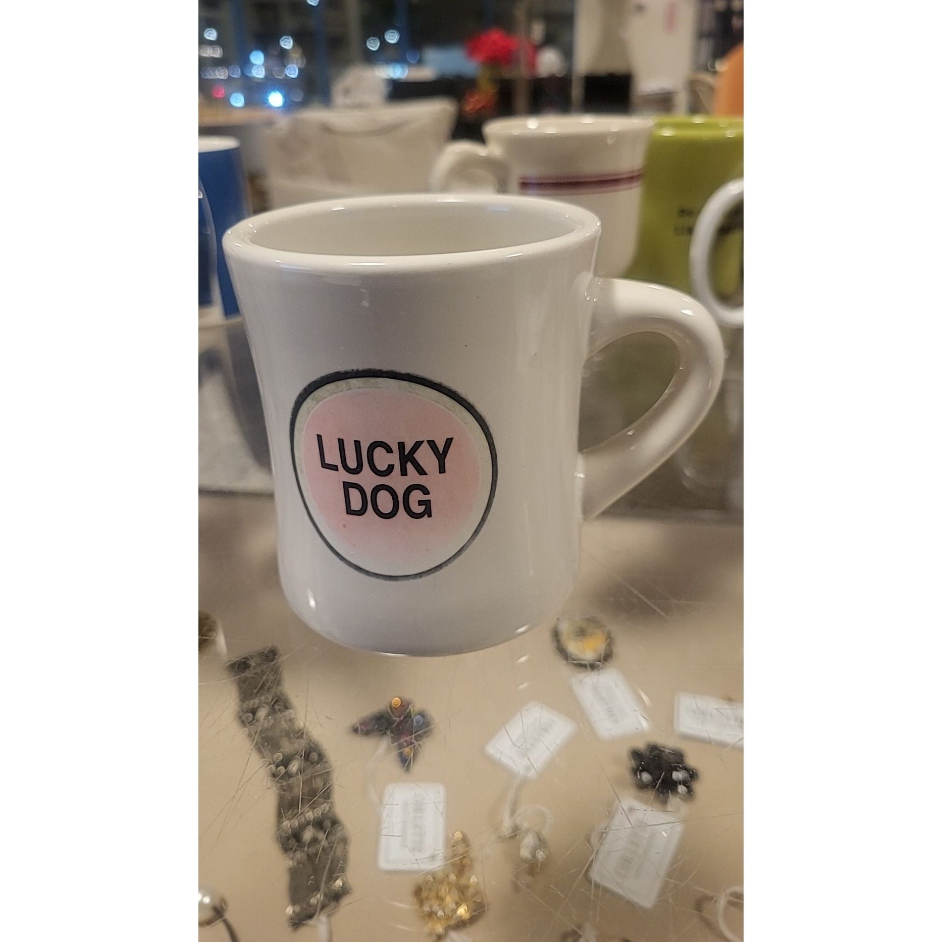 Ceramic "Lucky Dog" Mug