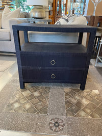 Grasscloth Night Stand