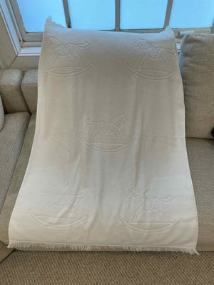Cheval a Bascule Baby Blanket by Hermes