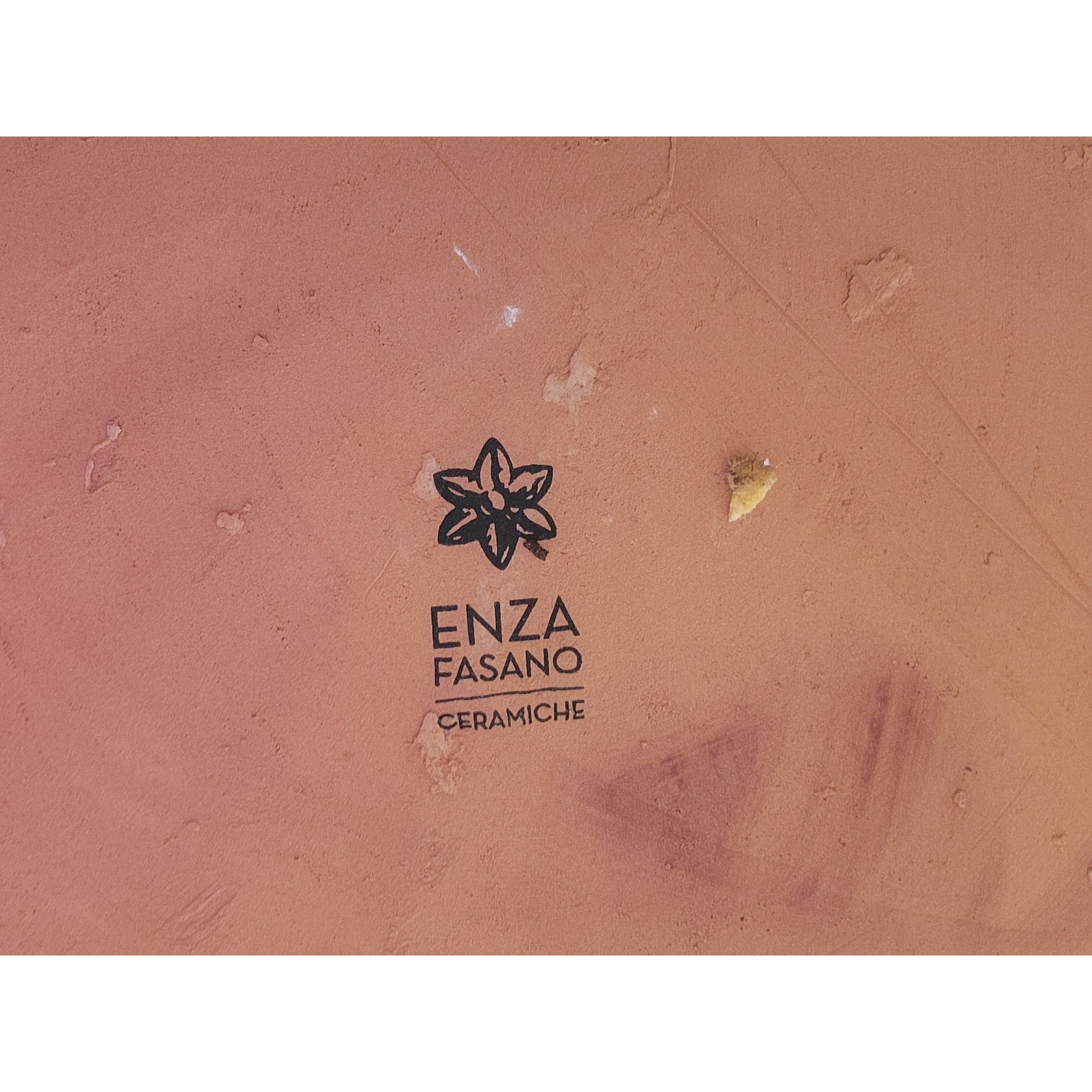 XL Maroon Glazed Ceramic Jug by Enza Fasano Italy