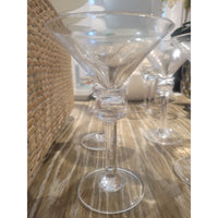 SET of 4 Hartland Martini Glasses by Simon Pearce