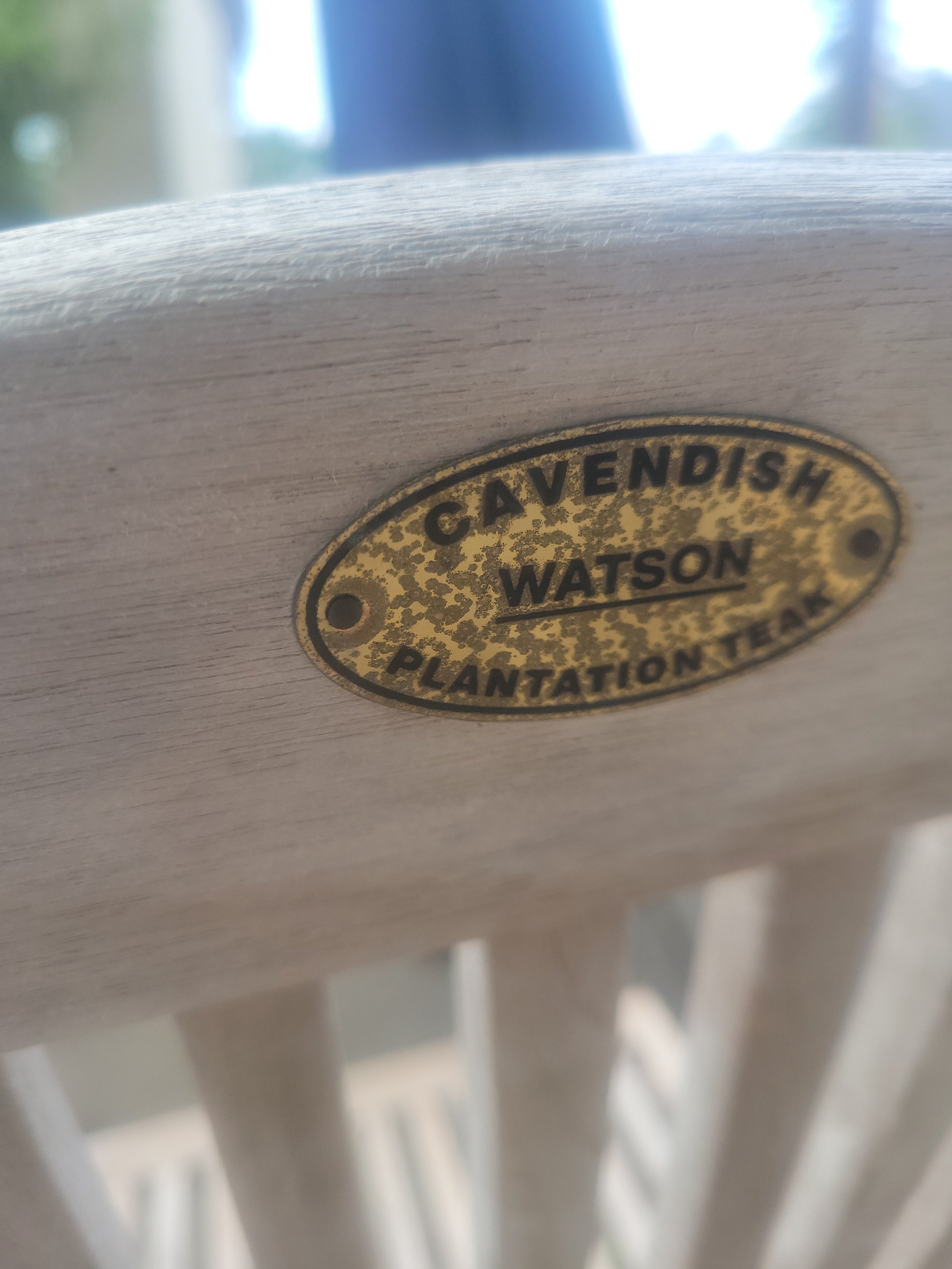 SET of 4 Plantation Teak Folding Chairs