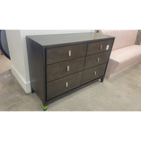 6-Drawer Dark Wood 'Niche' Dresser